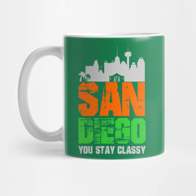 San Diego You Stay Classy by Gvsarts